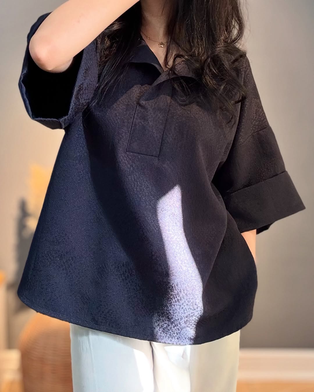 Veste Papillon Crepe Jaguard