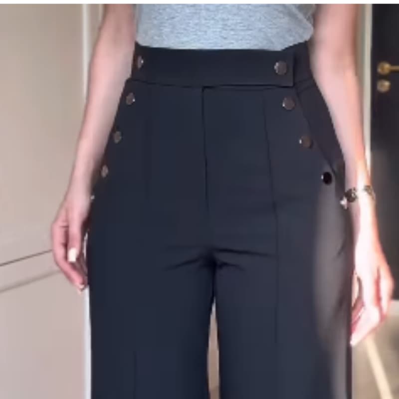 Pantalon 4 Boutons Tissu Gabardine 320 g premium