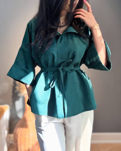 Veste Papillon Crepe Jaguard