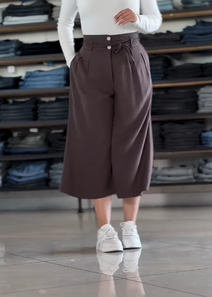 Pantalon Jupe gabardine tailleur export